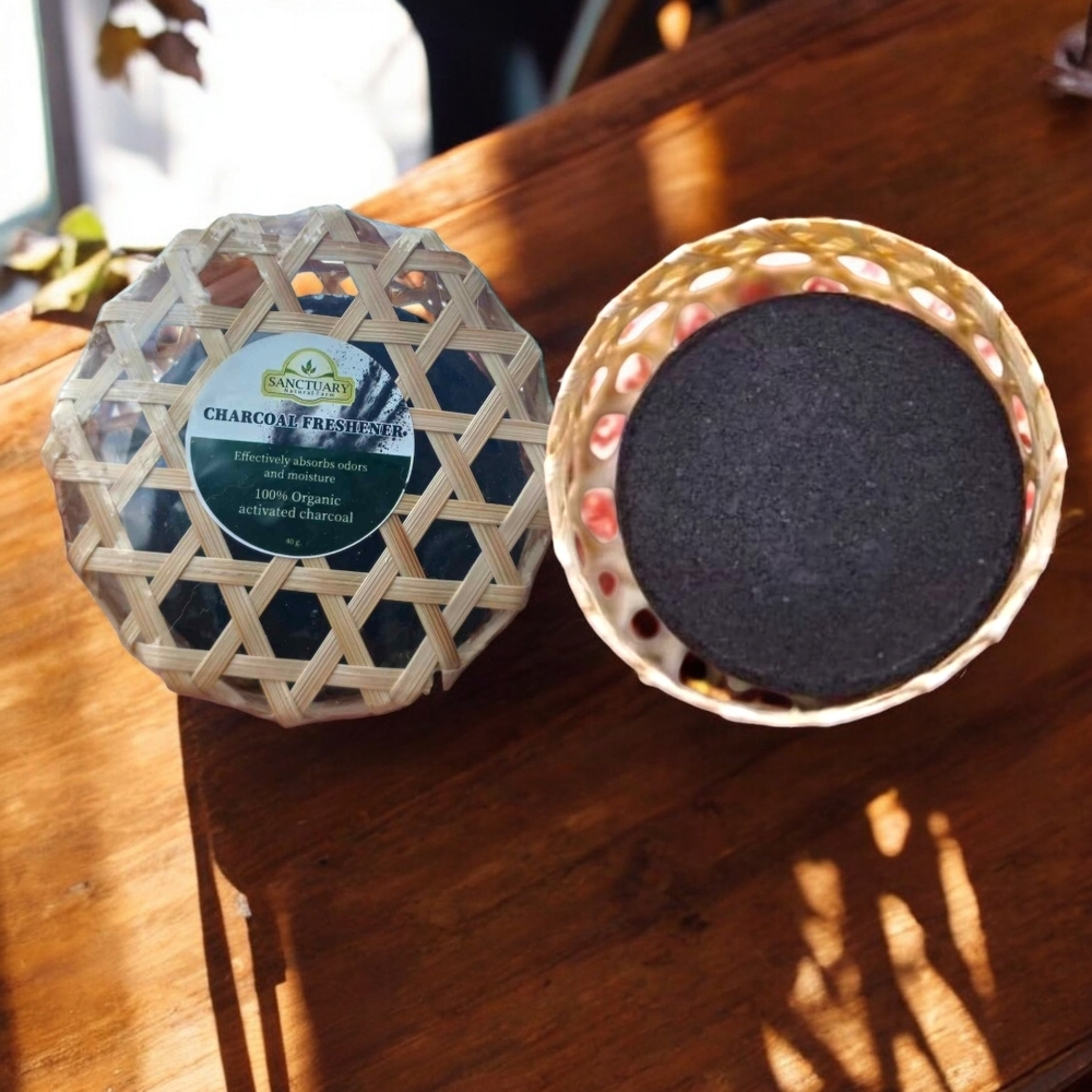 Organic Bamboo Charcoal Air Freshener